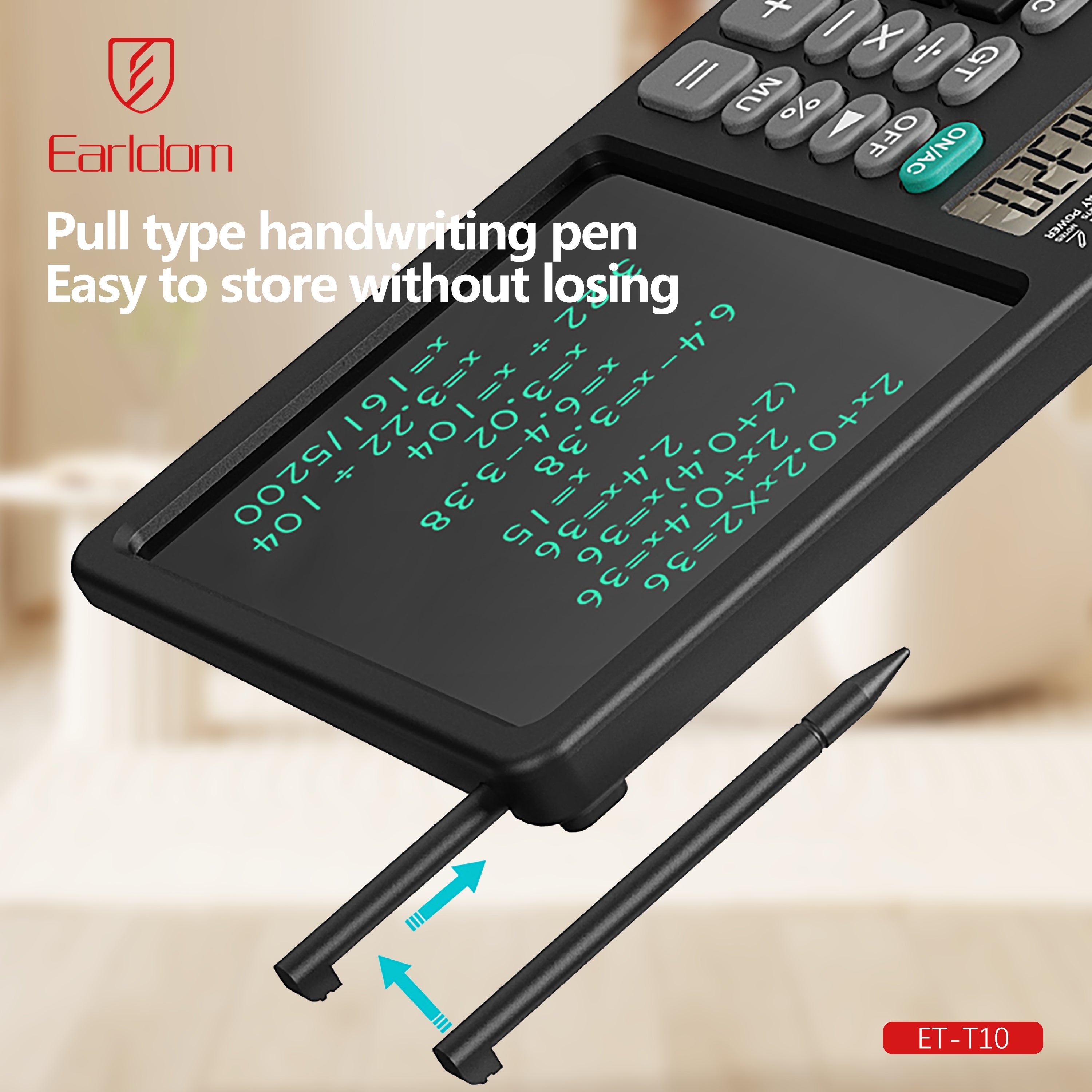 Calculator with Notepad ET-T10 Calculator with Notepad ET-T10